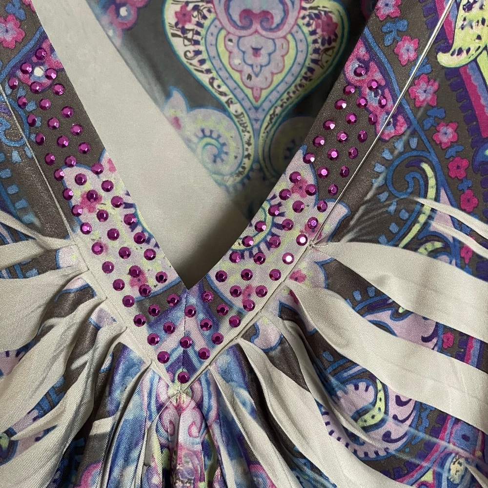 Unity World Wide Beautiful Pattern And Bling Shir… - image 3